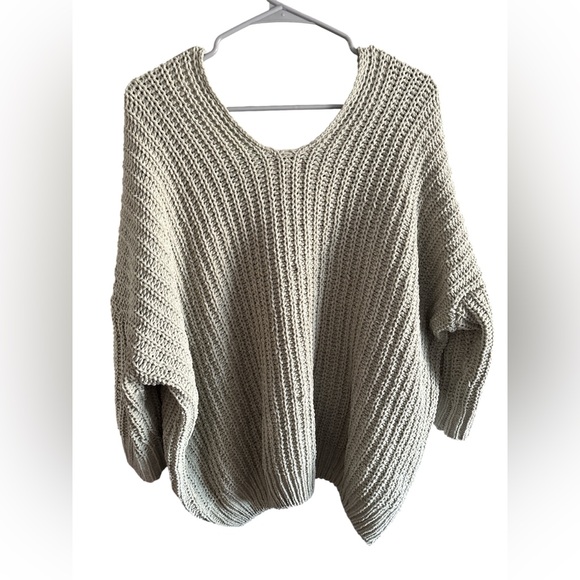 POL Green Chenille Sweater Size Small - Picture 2 of 8